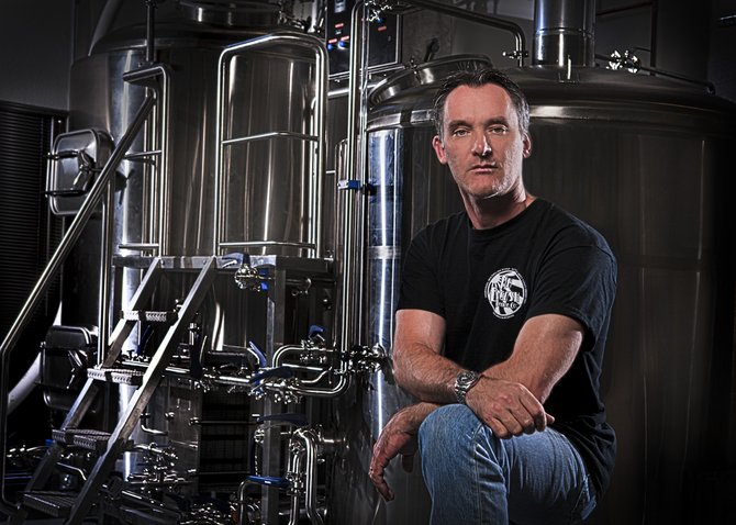 New English Brewing Company owner and brewer Simon Lacey