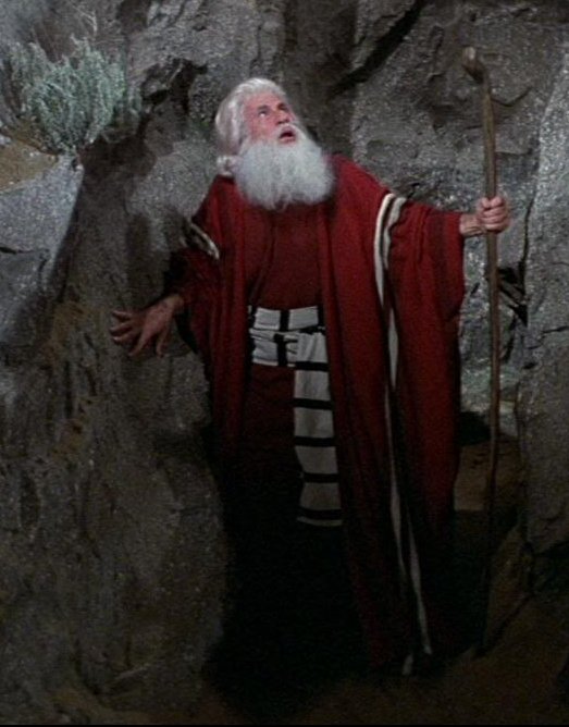 Mel Brooks in "The 20 Commandments."