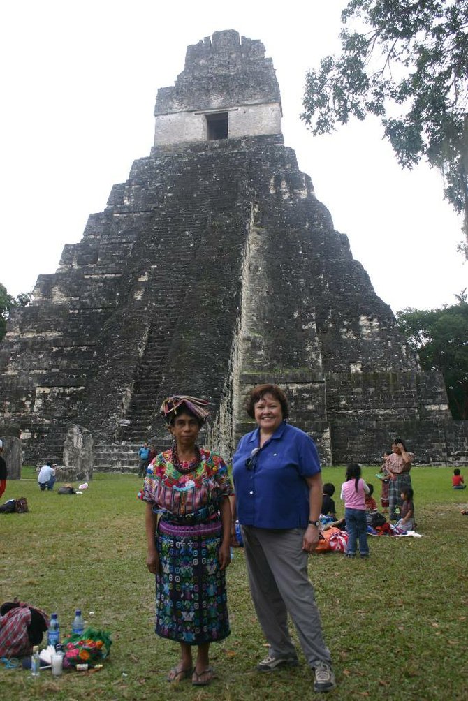 Irene at Tikal