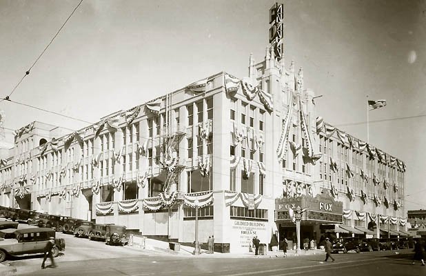 Opening day. November 8, 1929.