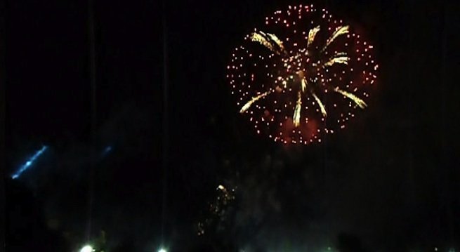 KGB Sky Show fireworks