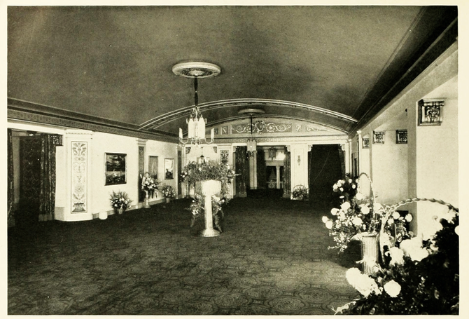 Mezzanine foyer.