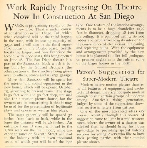 MOTION PICTURE NEWS - July 6, 1929.