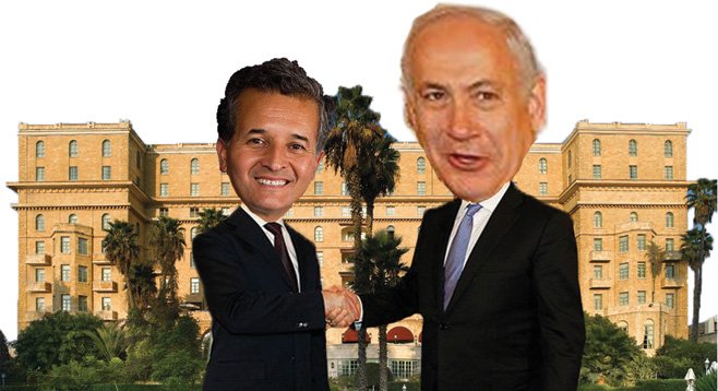 Did Netanyahu realize that Juan Vargas is just a junior congressman who likes free travel?