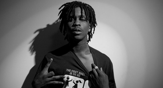 Teen rapper/provocateur Chief Keef has the mic at House of Blues on Thursday and Porter's Pub up at UCSD on Friday.