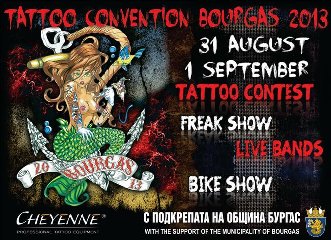 Bulgarian Tattoo Convention in August