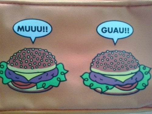 For no particular reason, here are some burgers making Spanish cow noises.
