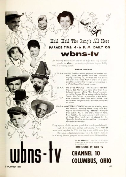 "Sponsor," October 3, 1955.