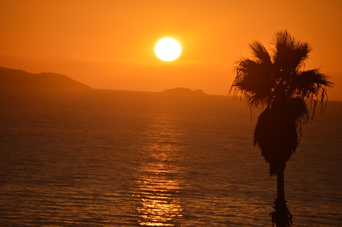 Sunset San Antonio Del Mar, Playas de Tijuana, Baja, Mexico 10-7-13
