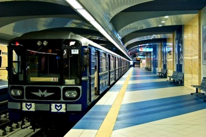 Subway in Sofia. 