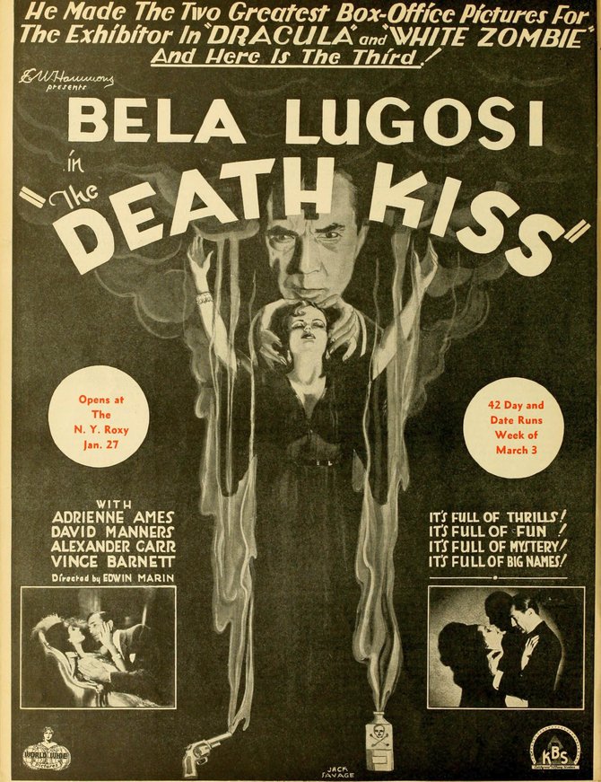 THE DEATH KISS. "The Hollywood Reporter," January 18, 1933.