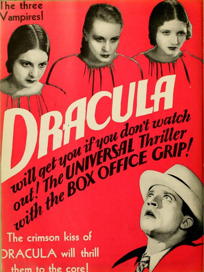 DRACULA. "Motion Picture News," December 6, 1930.