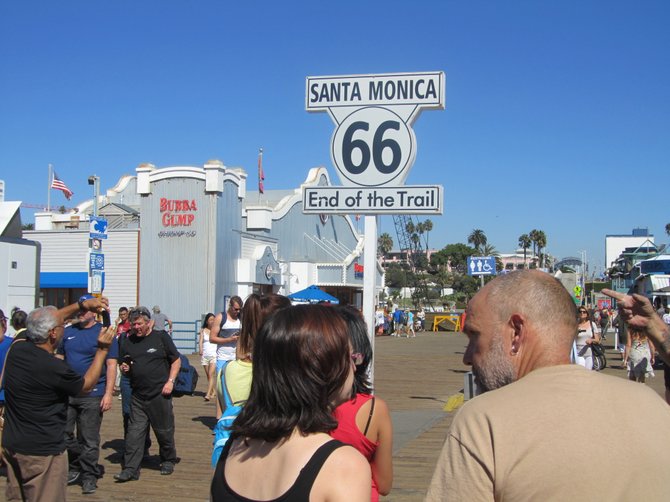 Santa Monica Pier by Iolanda Scripca