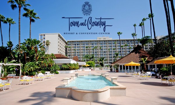 Town and Country hotel and logo
