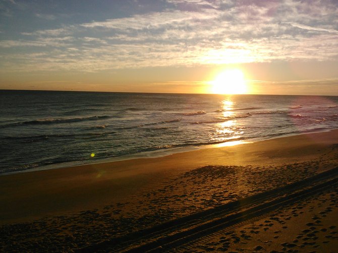 Flagler Beach Florida sunset