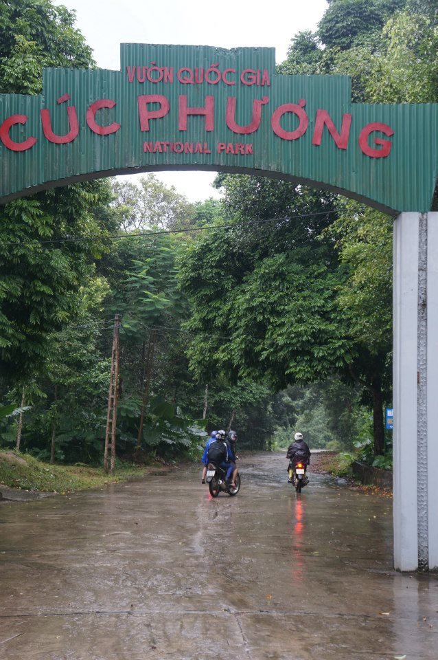 It was almost like entering Jurassic Park! After spending most of the day on our motor bikes, we were relieved to finally make it into the borders of Cuc Phuong.