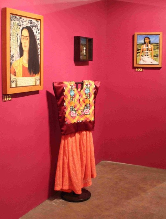 Frida Kahlo exhibition "The Complete Frida" in San Diego, Liberty Station,Barracks 3, from October 2013 until January 2014