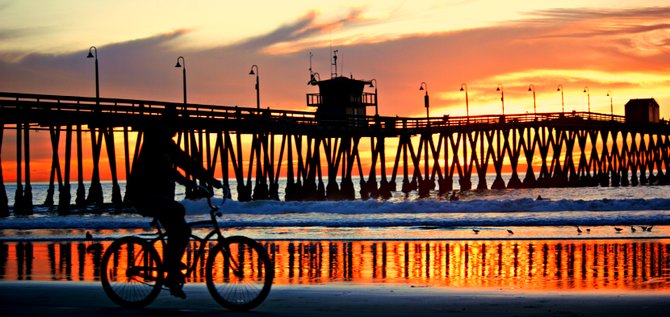 The sunset was absolutely stunning at the Imperial Beach Pier tonight.  Traveled from Indio, CA. to capture it and didn't let me down. 
"it's a Vilma!"  Vilma Ruiz Pacrem
