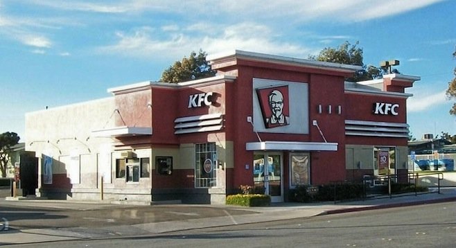 KFC at 1056 13th Street in I.B.