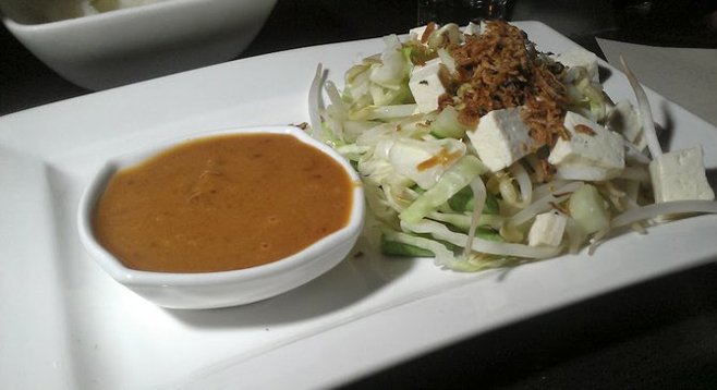Gado-gado salad at Snooty Asian
