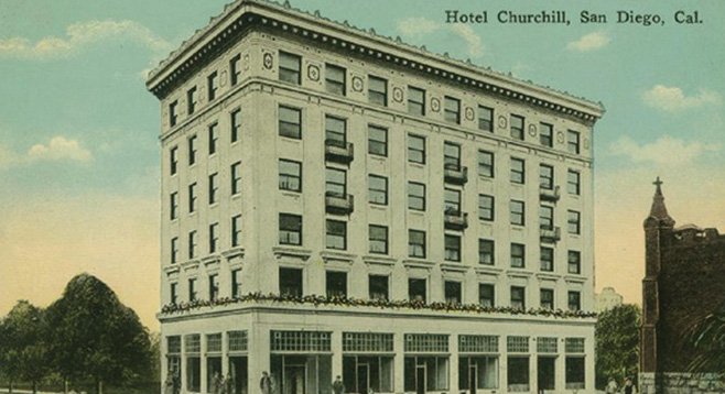 Hotel Churchill, circa 1930