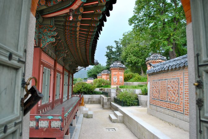 A Palace in Seoul, South Korea