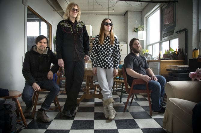Art-rock Canada band Besnard Lakes bring Imperceptible UFO to Casbah on Sunday. 