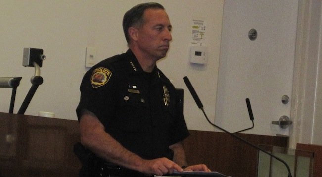 La Mesa police chief Ed Aceves