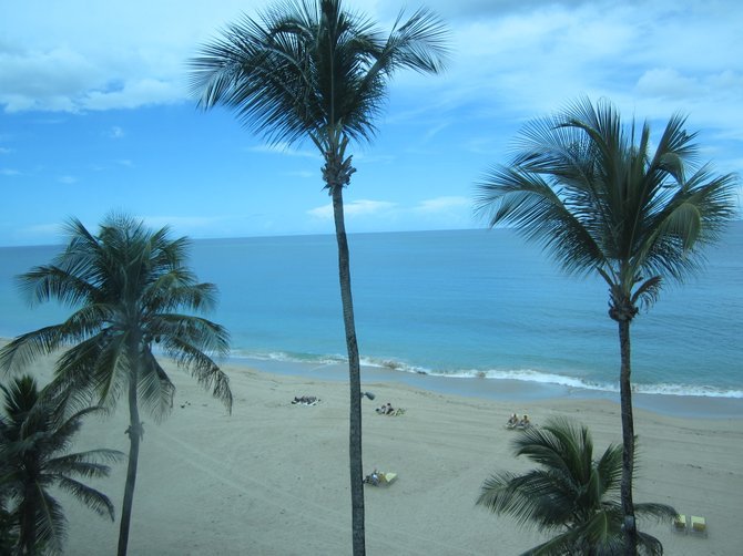 A San Juan beach. 
