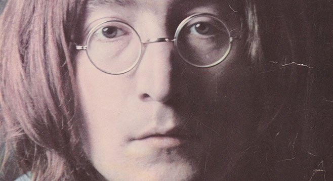 John Lennon glossy signed for local musician Zak Goode, just before the rock star’s murder.