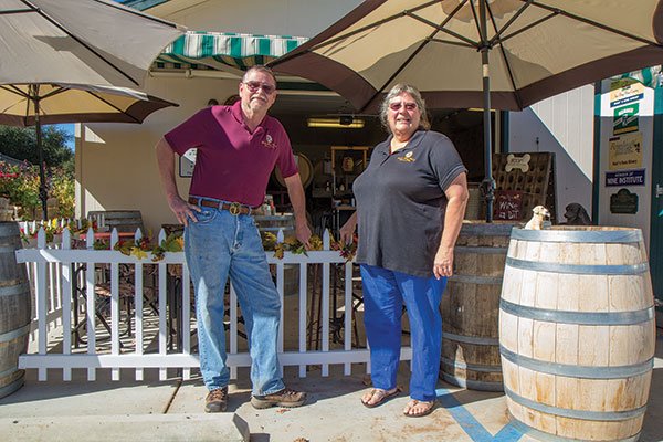 Steve and Marilyn Kahle revel in experimentation, such as a one-off take on a somewhat obscure old-world dessert wine, Pineau des Charentes. 