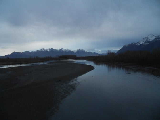 There are rivers galore in the great state of Alaska.