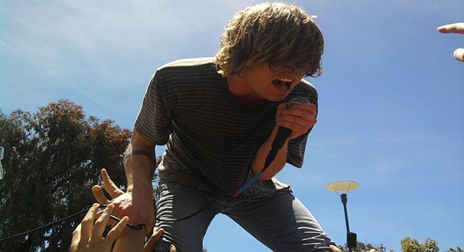 Cage the Elephant man? singer Matt Schultz once got a pre-gig swollen head while eating a San Diego fish taco.