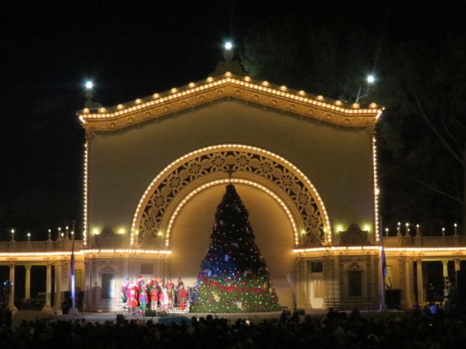 "December Nights," Balboa Park 2013