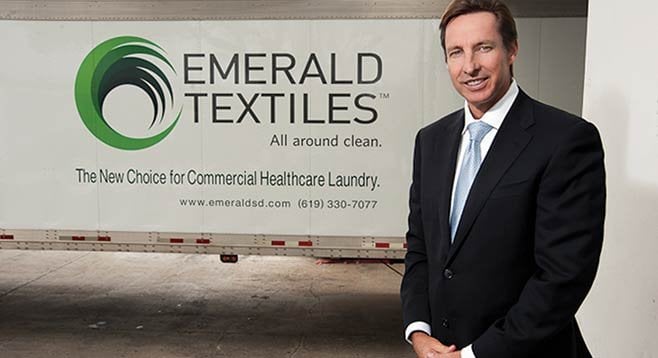 Tom Gildred believes his laundry is the “most innovative and environmentally responsible commercial healthcare laundry facility in the United States.”