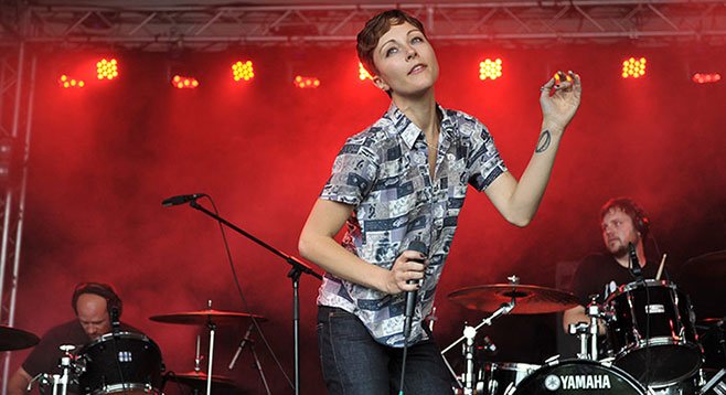 Minneapolis electro-pop act Polica plays Belly Up on Wednesday.