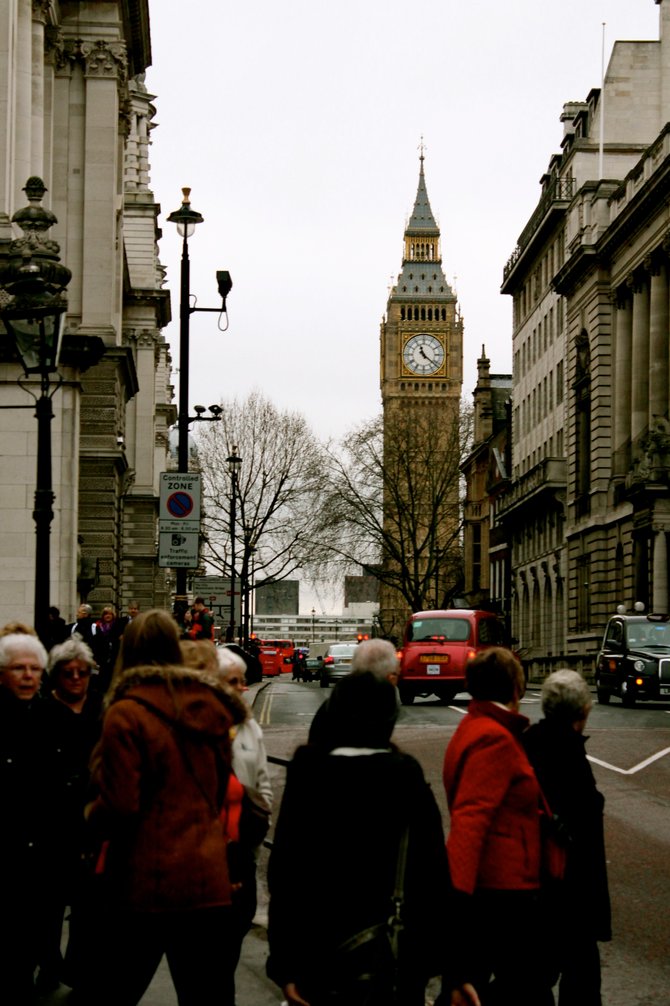 Big Ben. London, England. January 2013