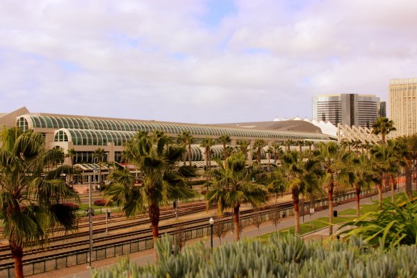 San Diego Convention Center. One of my Favorite shots with a kind of painting feel to it. 