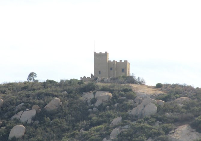 We do have a real castle hiding up in the hills above Deerhorn Valley!