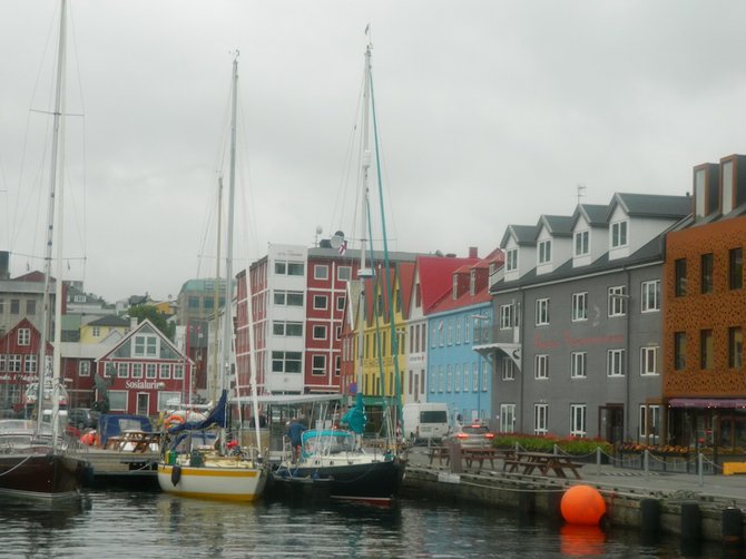 Torshavn port. 