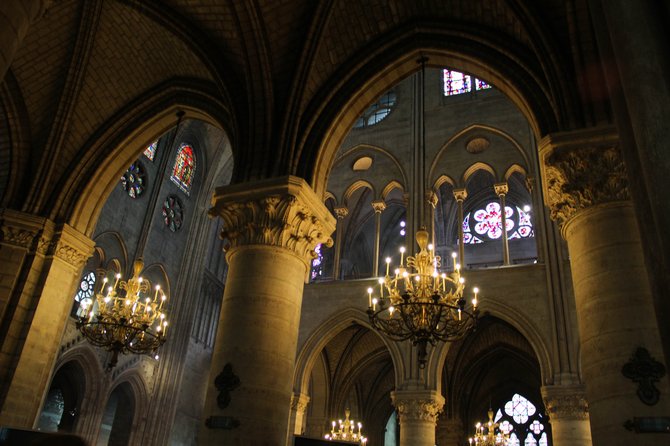 Taken from inside the Notre Dame in Paris, France. 