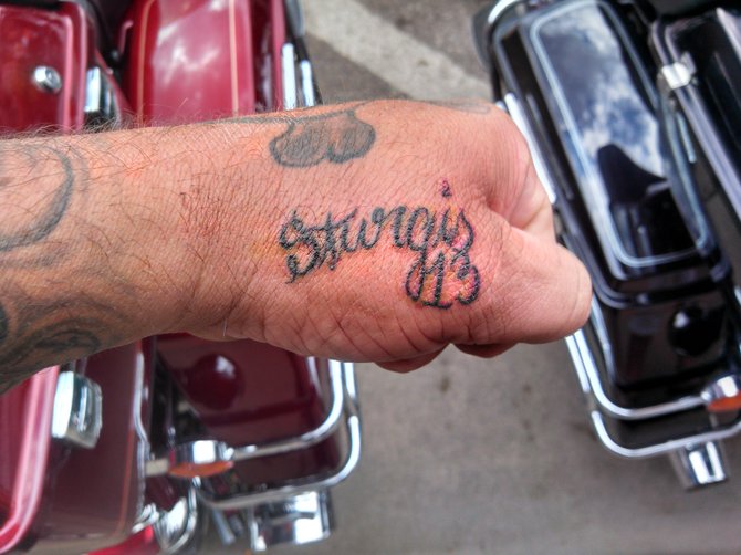 Sturgis Rally with my pops, 2013