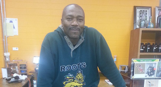 Roots reggae radioman Ras Charles loses student studio and show.