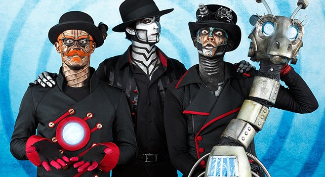 Steam Powered Giraffe’s got a record and a comic book coming out this month.