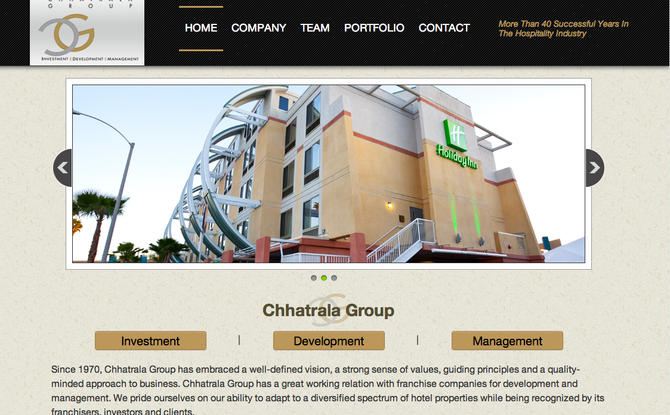 Chhatrala Group's home page