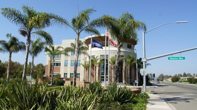 Escondido police headquarters. Photo by Bob Weatherston