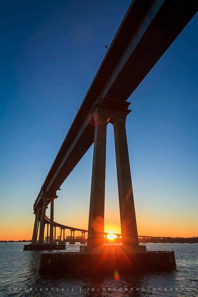 The Coronado Bridge by San Diego Business Photography