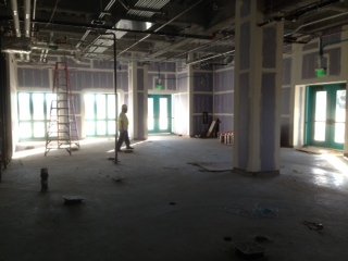The future home of Oggi's Pizza Express at the new SDSU Student Union.