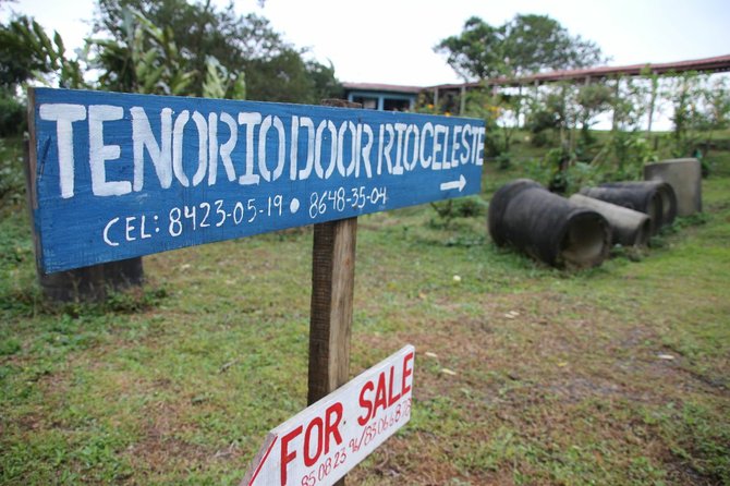 The hand-painted sign for Tenorio's Door is as rustic as the rooms.