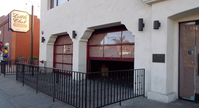 Outside of original real-life firehouse. Till recently it was the Firehouse Bar & Grill